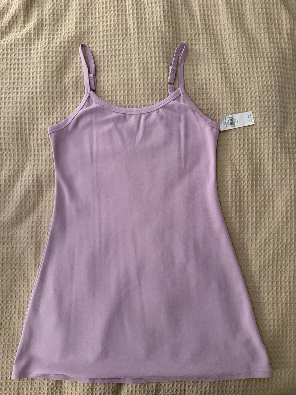 American Eagle Outfitters Lavender Adjustable-Strap Mini Dress
